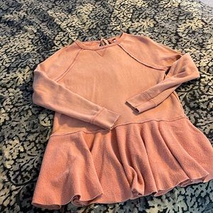 Free People swing sweatshirt